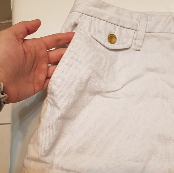 [3 for $45] Uniqlo Denim White High Waisted Shorts - Picture 5 of 6